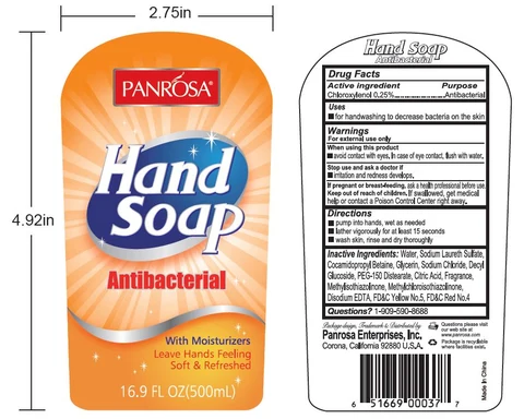 Hand Antibacterial packaging