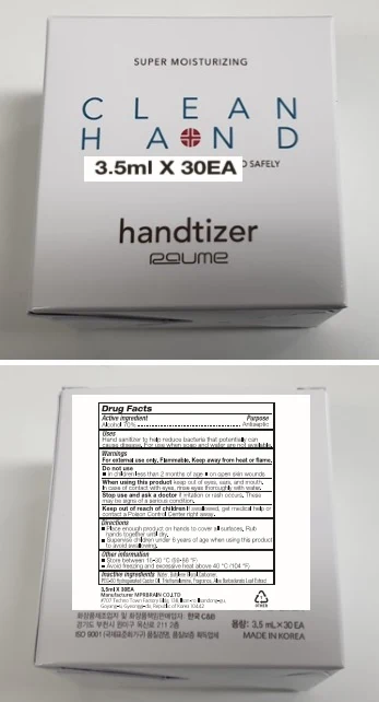 CLEAN HAND RAUME packaging