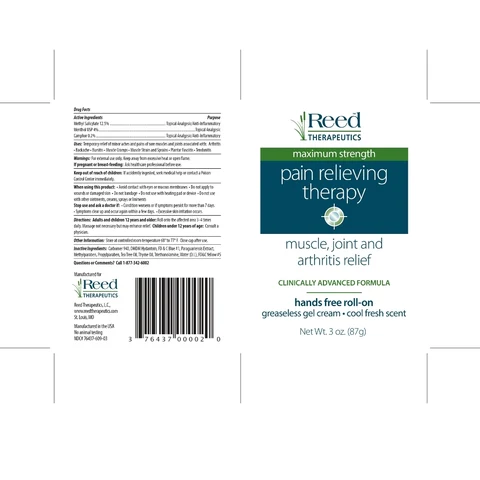 Reed Therapeutics Pain Relieving Therapy 포장