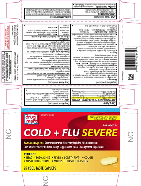 COLD and FLU SEVERE packaging
