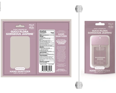 Smart Care Luxury Hand Sanitizer Whispering Woods 포장