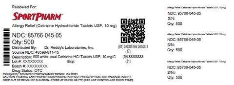 Cetirizine Hydrochloride 포장