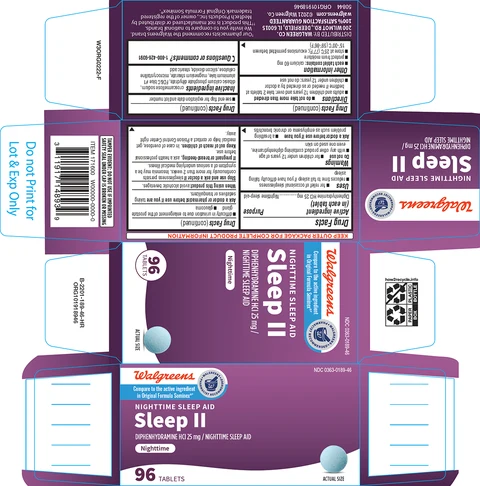 Sleep IINighttime Sleep Aid 포장