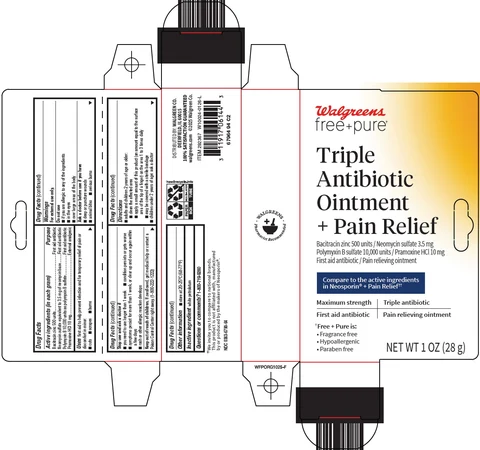 triple antibiotic pain relief 포장