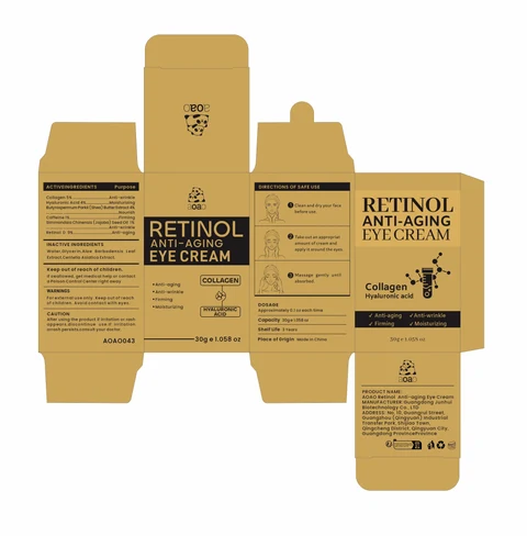 AOAO Retinol Anti-aging Eye Cream 포장