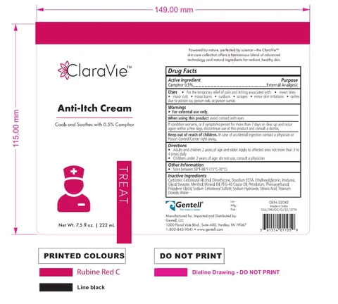 Claravie packaging
