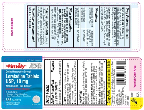 Loratadine 10 mg packaging
