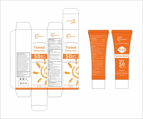 Beautyturess Tinted Sunscreen 포장