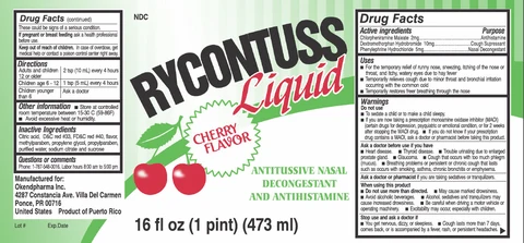 RycontussCherry Flavor 포장