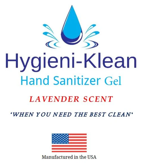 Hygieni-Klean Hand Sanitizer Gel Lavender 포장