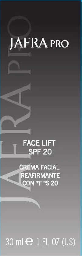 JAFRA PRO FACE LIFTSPF 20 포장