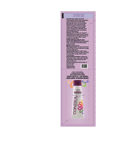 Control Menstrual Cramp Relief 포장