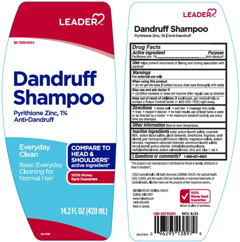 Leader Dandruff Everyday Clean Anti-Dandruff packaging