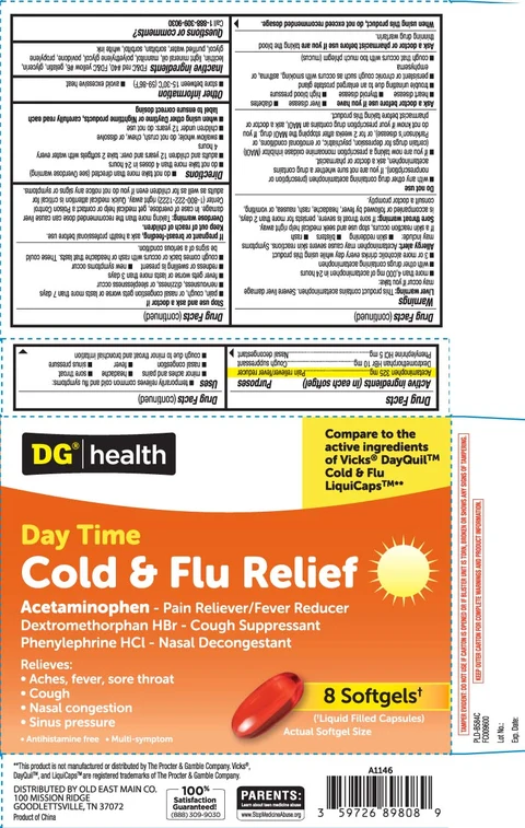 Daytime Cold and Flu 포장