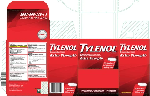 TYLENOL Extra Strength 포장