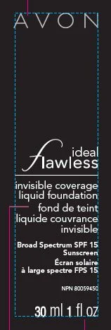 Ideal FlawlessInvisible Coverage Liquid Foundation 포장