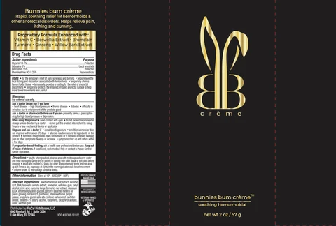 Bunnies Bum Soothing Hemorrhoidal packaging