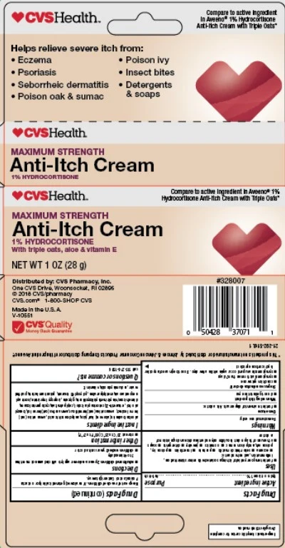 CVS Anti itch packaging