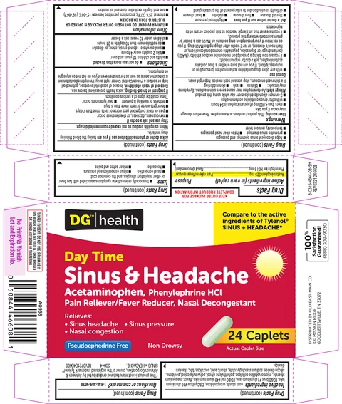 Sinus and HeadacheDaytime 포장