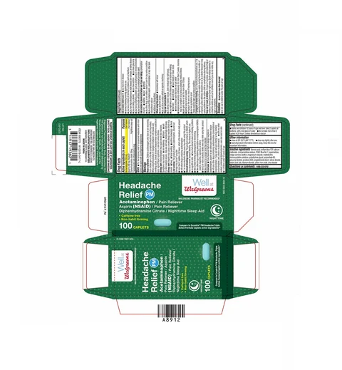 HEADACHE RELIEF PM 포장