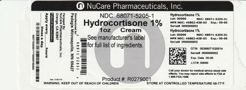 hydrocortisone packaging