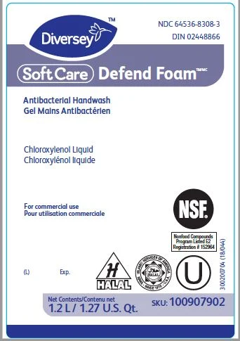 Soft Care Defend Foam Antibacterial Handwash 포장