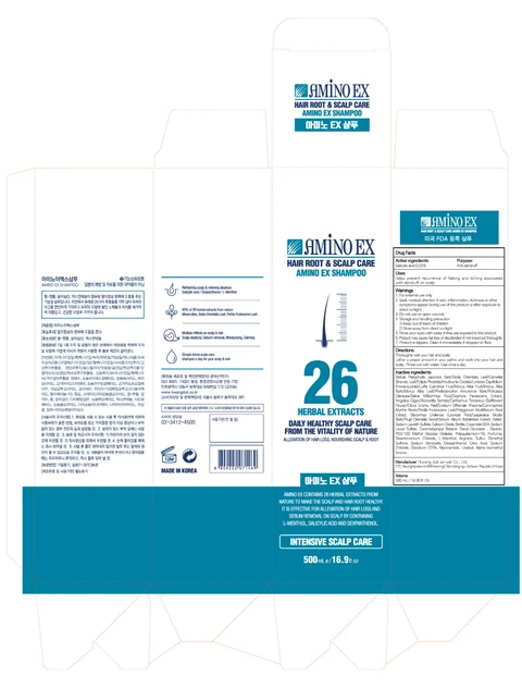 AMINO EX500mL 포장