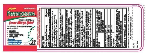Cetirizine hydrochloride 포장