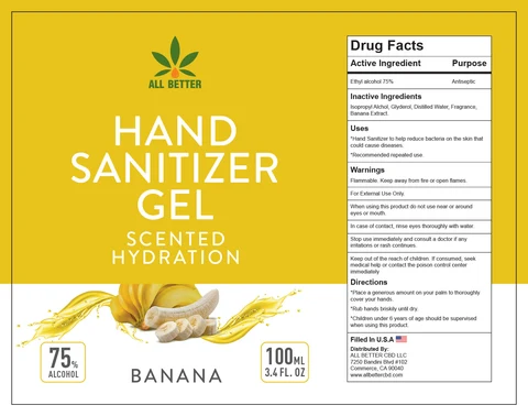 Hand Sanitizer 포장
