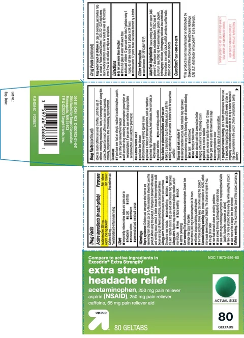 Headache ReliefExtra Strength packaging