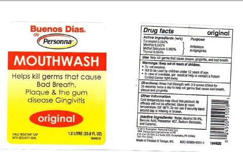 Buenos Dias de Personnaoriginal packaging