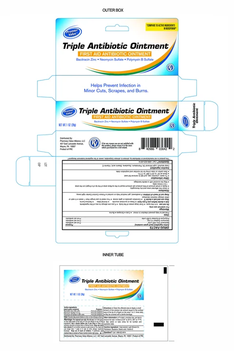 Triple Antibiotic packaging