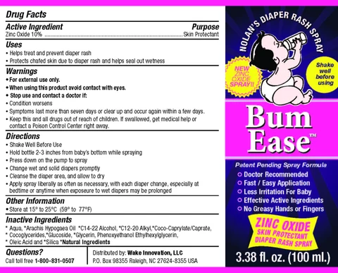 Bum Ease packaging