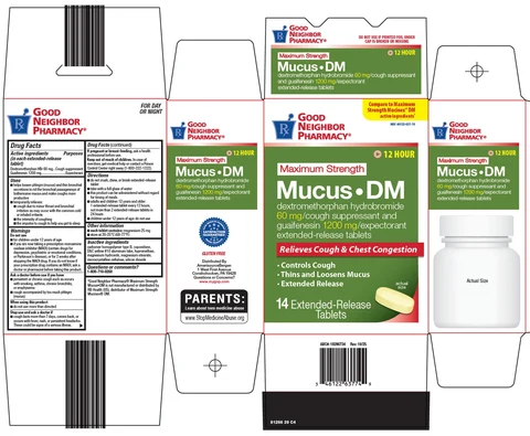 good neighbor pharmacy mucus dm packaging