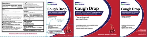 Unishield Cherry Cough 포장