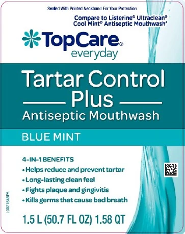 Tartar control plus Antiseptic packaging