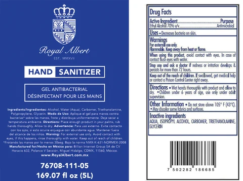 Hand Sanitizer packaging