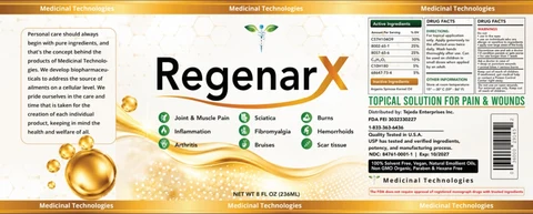 RegenarX 포장