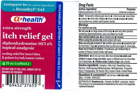 A health itch gel