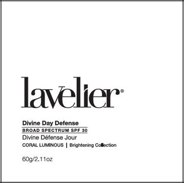 Lavelier Divine Day Defense Broad Spectrum SPF 30 packaging