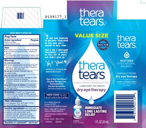 TheraTears Lubricant packaging