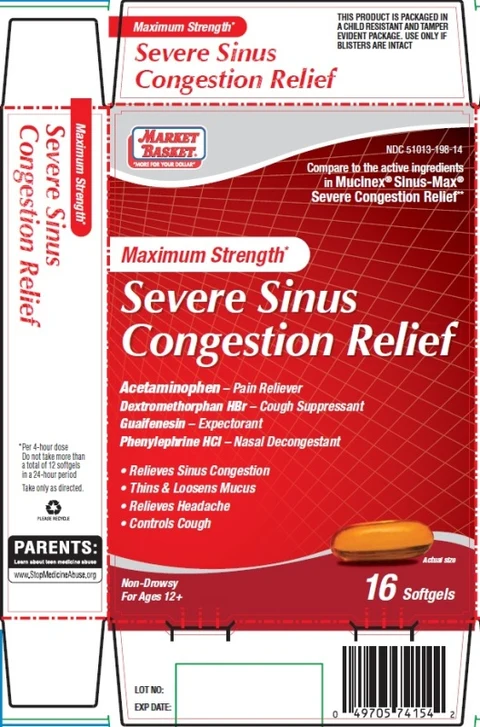 Severe sinus Congestion Relief 포장