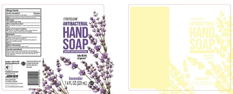 Cyber Clean Antibacterial HandSoap Eucalyptus / Cyber Clean Antibacterial HandSoap Vanilla / Cyber Clean Antibacterial HandSoap Grapefruit / Cyber Clean Antibacterial HandSoap Lavender / Cyber Clean Antibacterial HandSoap Lemon / Cyber Clean Antibacterial HandSoap Orange Blossom 포장
