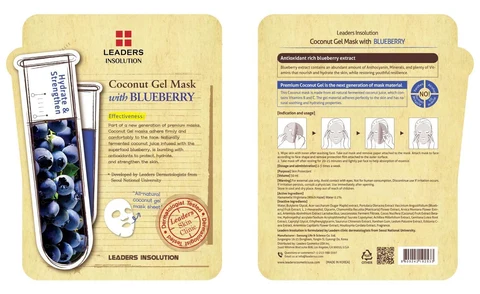Leaders Insolution Coconut Mask with Blueberry packaging