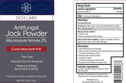 DCH Labs Antifungal Jock 포장