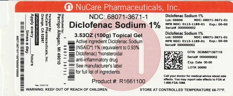 diclofenac sodium packaging