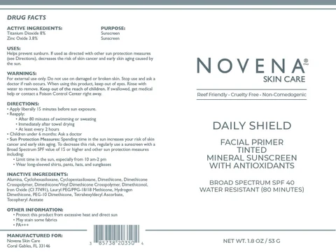 Daily Shield Facial Primer 포장