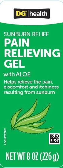 Sunburn Relief 포장