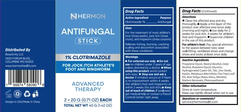 Hermon Antifungal Stick 포장