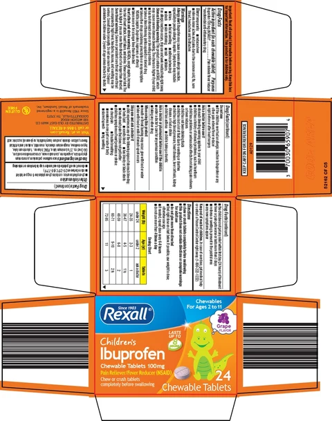 rexall ibuprofen 포장